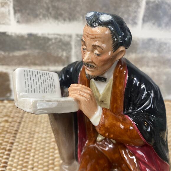 RETIRED Royal Doulton 1964 The Professor HN2281 Professions Series Figurine 8" - Picture 5 of 15